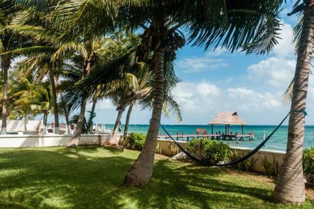 Bungalow Frente Al Mar Канкун Экстерьер фото